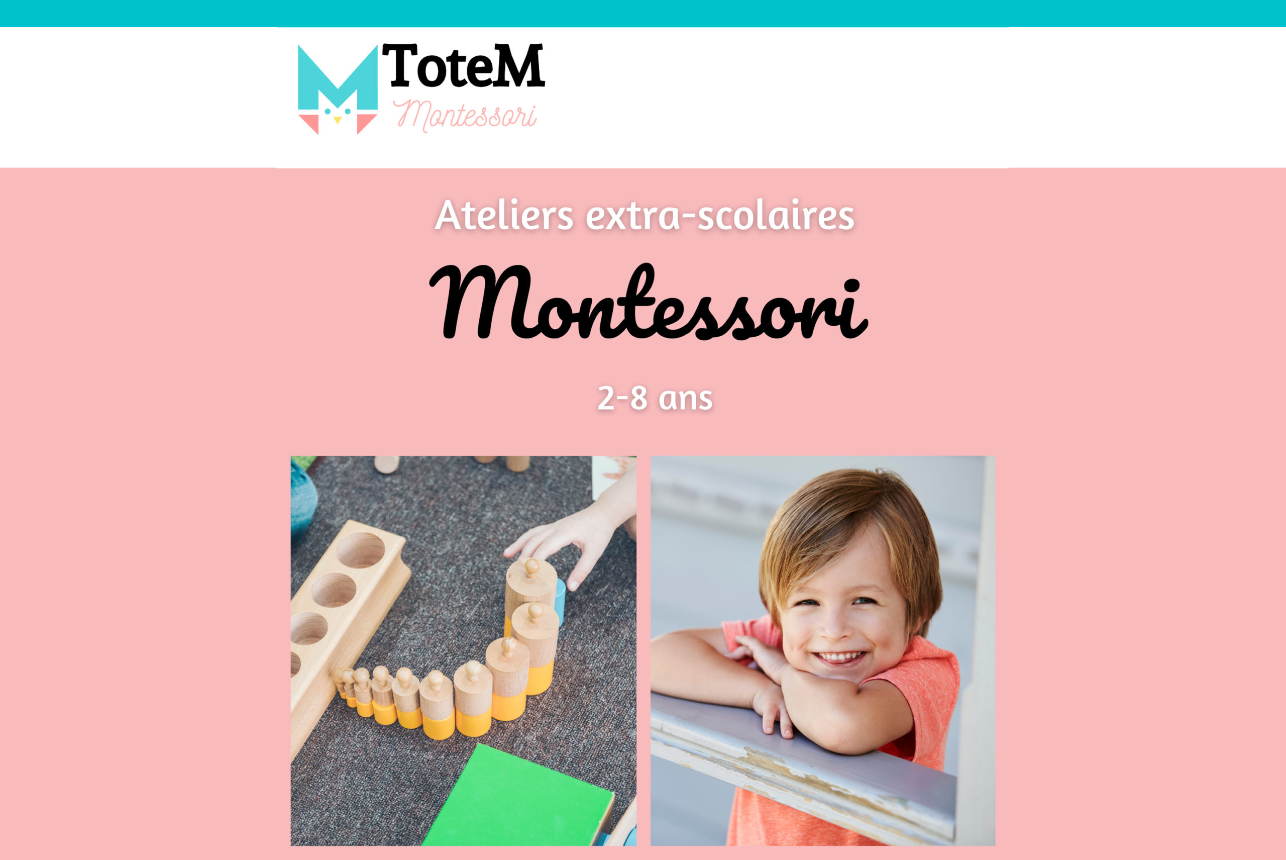 Des ateliers Montessori